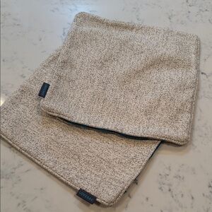 Lovesac Pillow Covers Set of 2 –Gray/White– NWOT